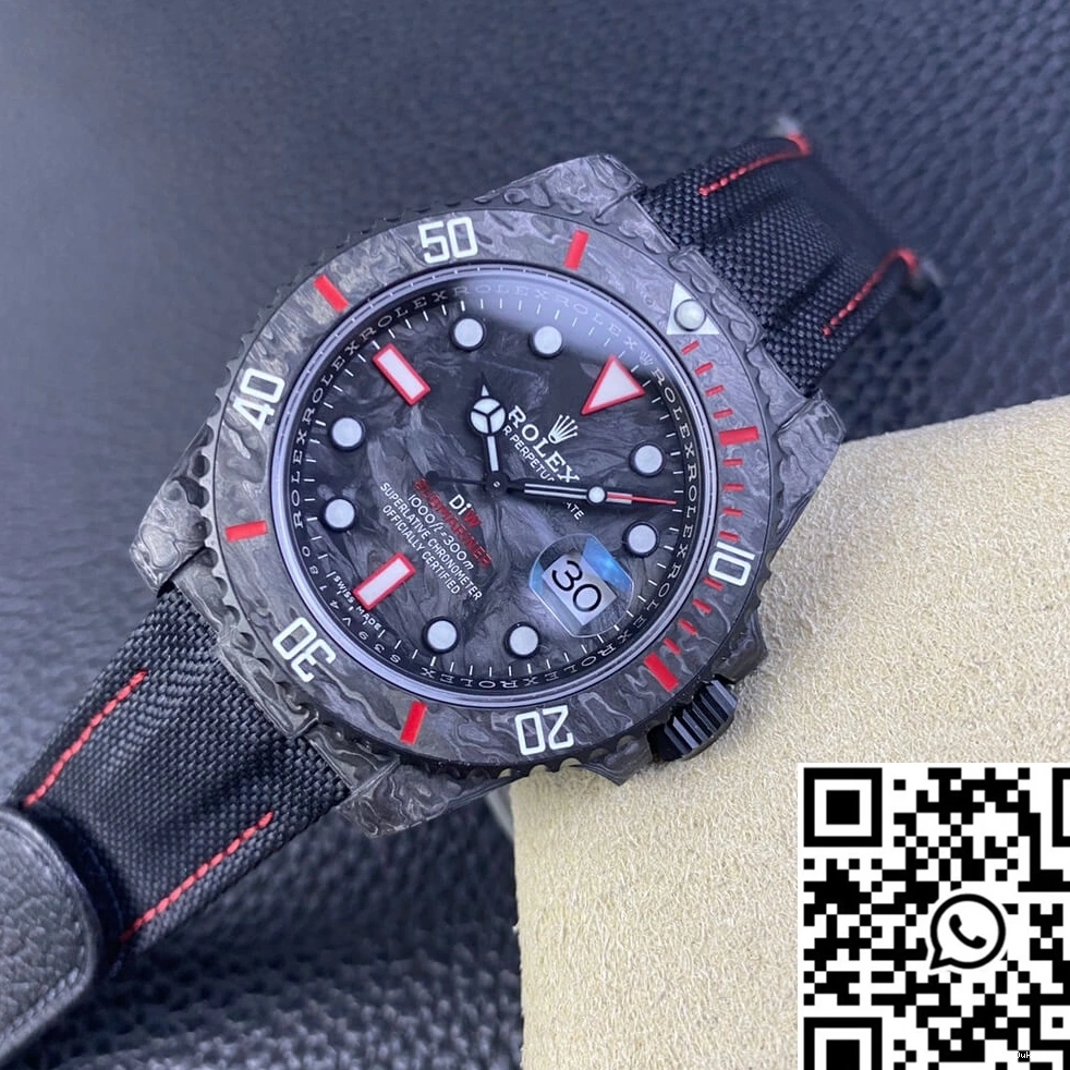 Factory Rolex Velcro Nylon DIW Strap VS Submariner 0823